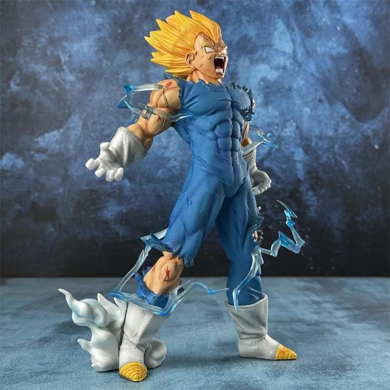 Dragon Ball Z Majin Vegeta Anime Figure Self-destruct Super Saiyan Action Figures Pvc Statue Figurine Model Toys Gift