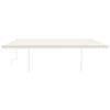 VidaXL Manual Retractable Awning with Posts 6x3 M Cream