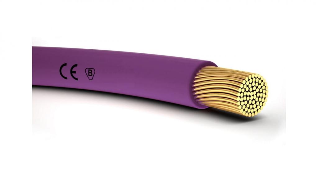 Installation Cable H05V-K 0.5 Purple 4510071 /100M/