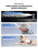 Portable Handheld Fan High Speed Cooling Fans 199 Wind Speed Adjustable 2000mAh Rechargeable Mini Foldable Air Cooling Turbo Fan