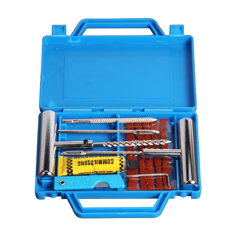 Tire Repair Kit: Fast Emergency Fix for Cars, Motorcycles & Scooters with Vulcanized Rubber Strips