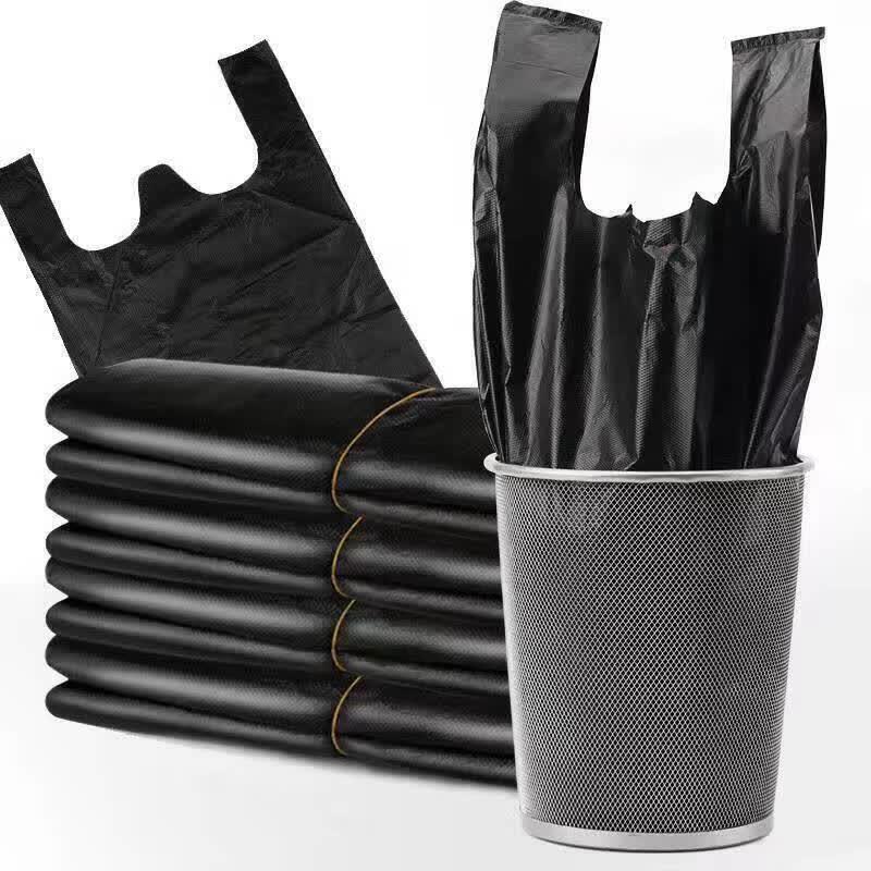 Liu Hang Vest-Style Black Trash Bags