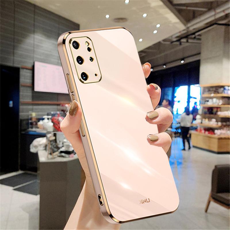 Solid Plating Lens Protection Case For Samsung Galaxy A53 A33 A73 A23 Xiaomi Redmi Note 11 10A 10C OPPO Realme C21Y A54 A94 iPhone 13 12 11 Pro Cover