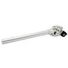 SR SUNTOUR SP12 NCX Suspension Seat Post with Protective Cover VK2297 27.2X400mm, Silver,
