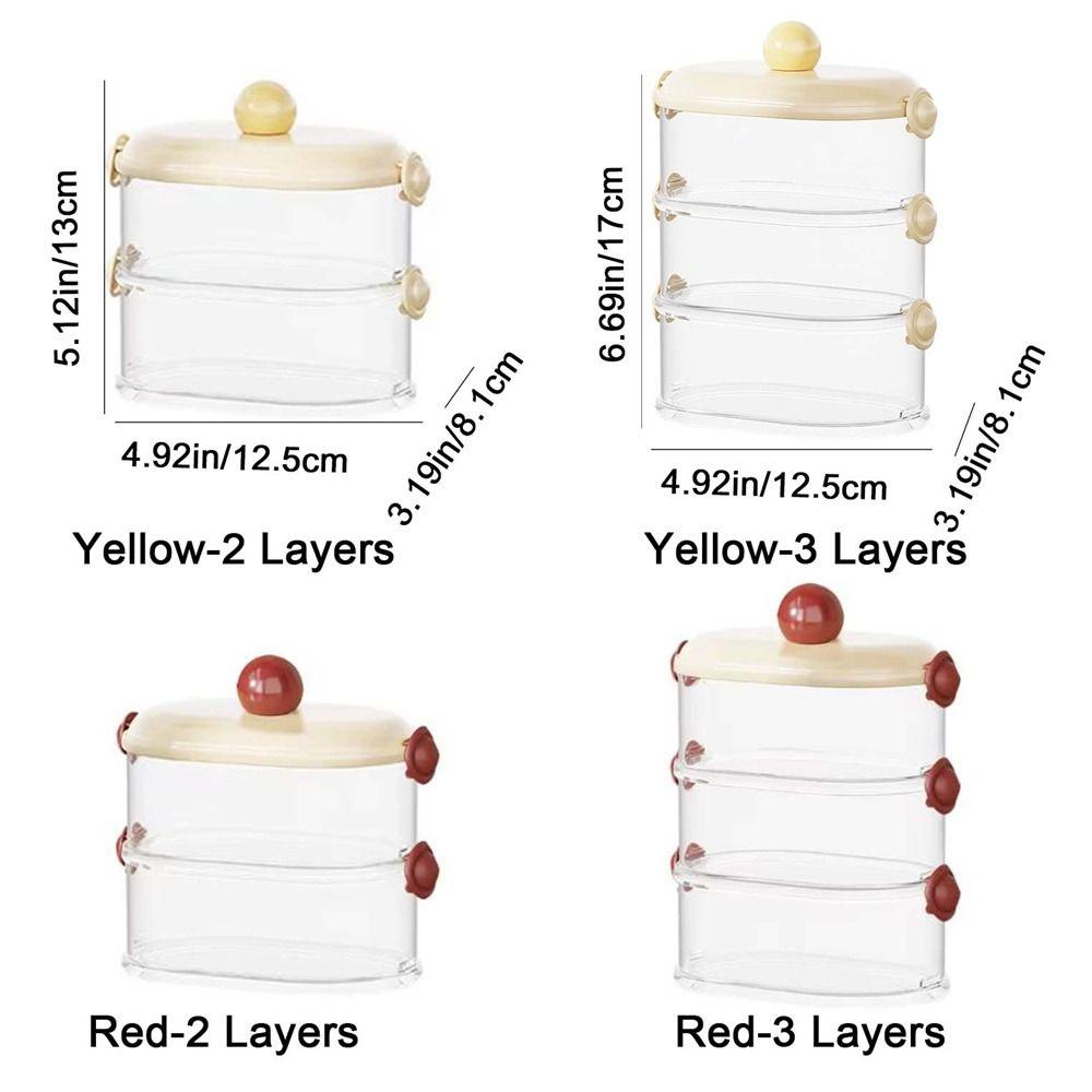 Sealed Spice Organizer Plastic Food Containers Practical Fresh-Keeping Box  Kitchen