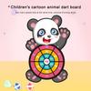 Cartoon Dart Board Games for Kids Board Games Kit with 3 Sticky Balls And Hook
