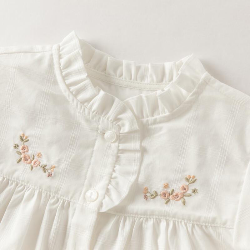 DAVE & BELLA Girls' Cotton Shirt