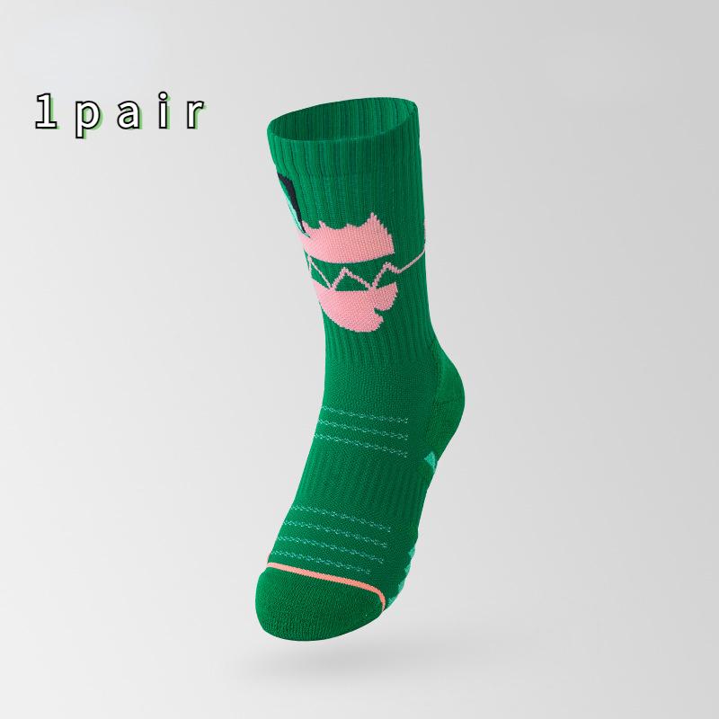 Size 35-39 Women's Tube Spring and Summer New Skateboard Socks Towel Bottom Breathable Sports Socks