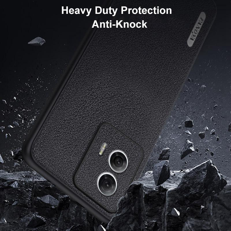 Luxusní pouzdro z PU kůže pro Motorola Moto Edge 50 Fusion 5G Zadní kryt Matný silikon Nárazuvzdorný Plná ochrana Pouzdro na telefon Coque