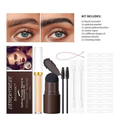 Seal Eyebrow Powder Stick, wasserfest, schweißfest, Schatten reparierend, geschwollene Haarnähte, Concealer, Puder, Augenbrauenpuderstift