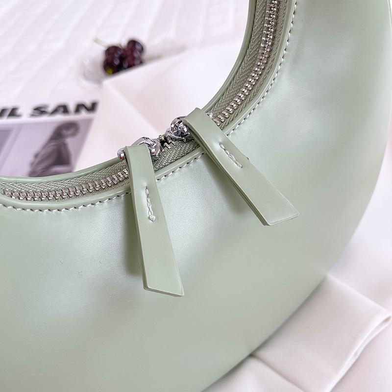 Women's Bag Internet Celebrity High Sense Half Moon Bag Fashion Crescent Armpit Bag 2024 New Casual Shoulder Messenger Bag