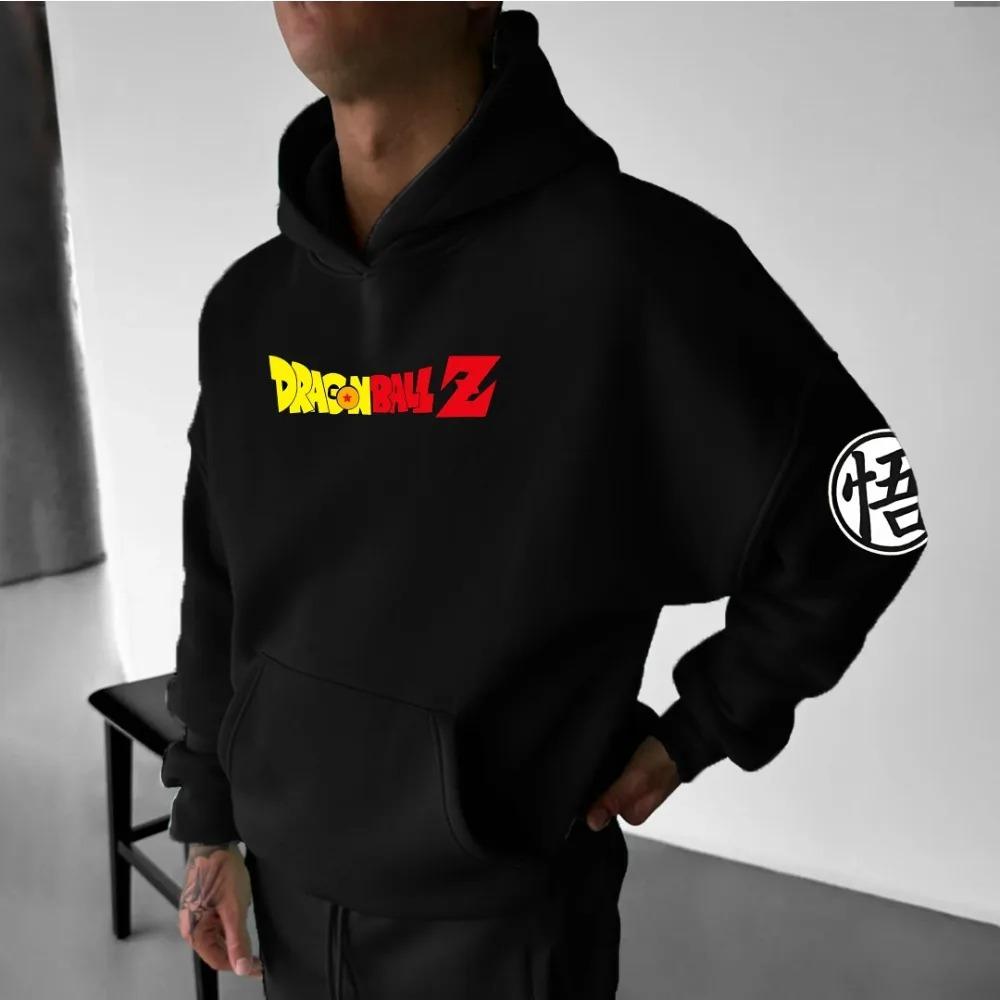 2026 Dragon Ball Unisex Hoodie Sweater Goku Kakarot Japanese Anime  Autumn Long Sleeve Hip Hop Streetwear Oversized Wear