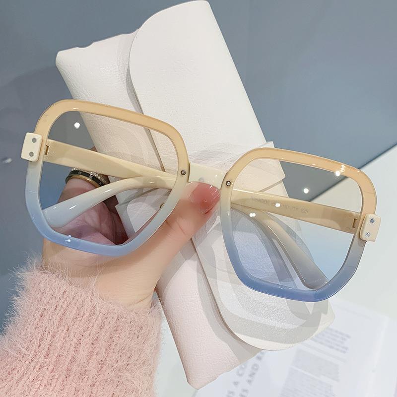 New Fashion Square Sunglasses Women Men Designer Luxury Brand Sun Glasses Classic Gradient Vintage Shades UV400 Eyewear