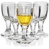 6+1 Set of Cups with Decanter Unique Mini Wine Shot Glasses Sake Spirits Cup Clear Alcohol Mini Liquor Shot Glass Luxur Drinking