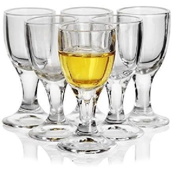 6+1 Set of Cups with Decanter Unique Mini Wine Shot Glasses Sake Spirits Cup Clear Alcohol Mini Liquor Shot Glass Luxur Drinking