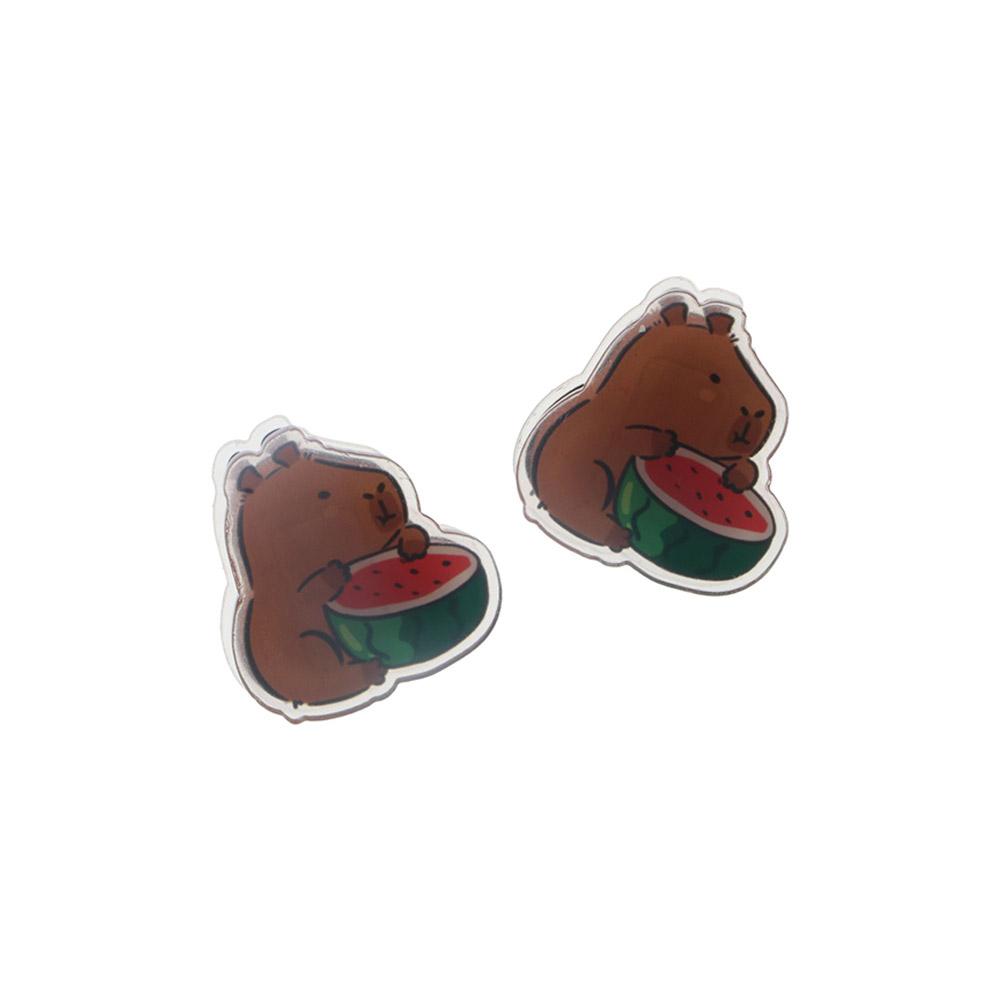 Paperclip Cartoon Memo Clip Capybara PP Clip Kawaii  Scrapbook/Notebook Decoration