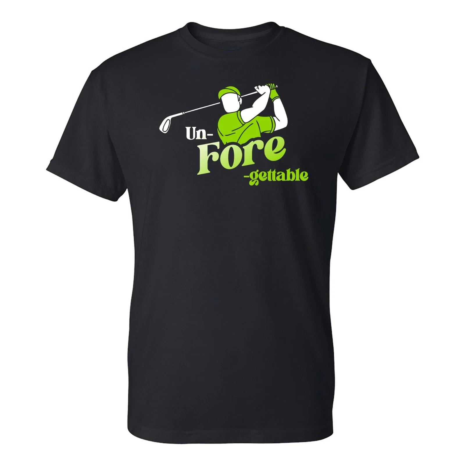 

Un-Fore-Gettable - Funny Graphic Golfing T-Shirt S
