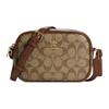 Camera 19 Classic Monogram Adjustable Shoulder Strap Coated Canvas And Leather Camera Bag Women Shoulder Bag Brown C9926-IME74