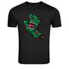 Peace Sign Grim Reaper Skeleton Graphic T-Shirt