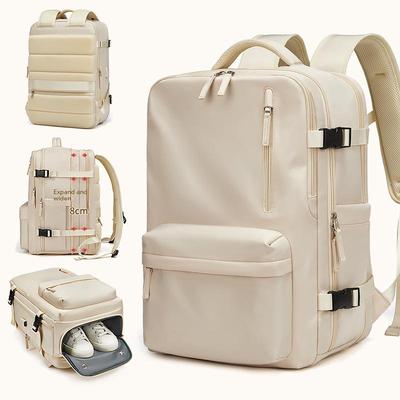 Damen-Rucksack mit großem Fassungsvermögen – Business-Laptoptasche und College-Reiserucksack mit Nass-/Trocken-Trennung