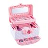Children's Princess Makeup Set: Role-Playing Toy with Color Box & Nail Polish - Perfect Birthday Gift for Girls