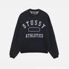 STU26 Otoño Invierno Unisex Oversized Algodón Cuello Redondo Sudadera de Manga Larga Adolescentes Adultos