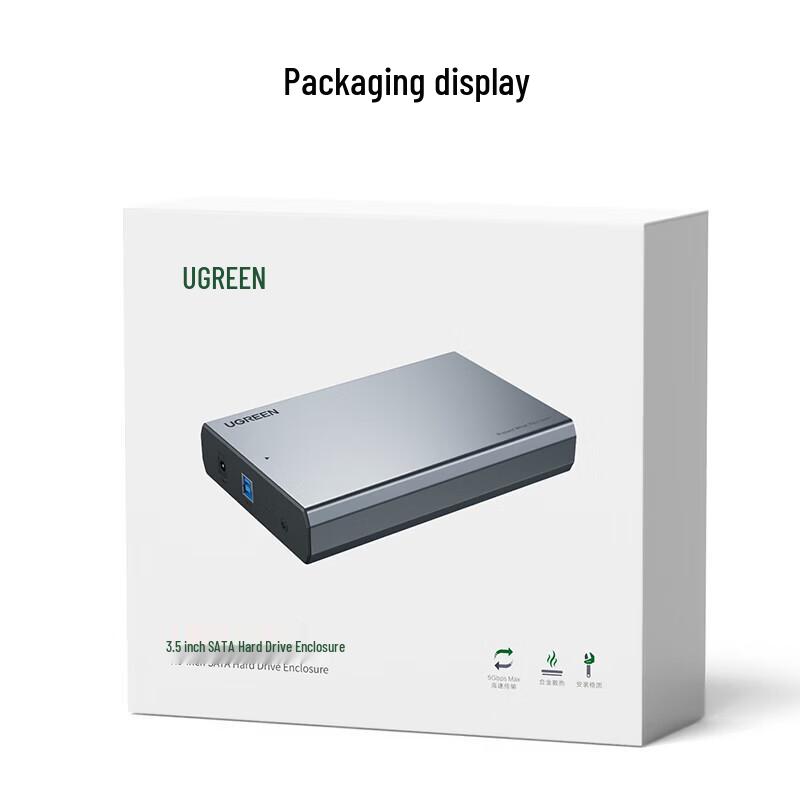 Ugreen Type-C/USB3.2 External SSD Enclosure