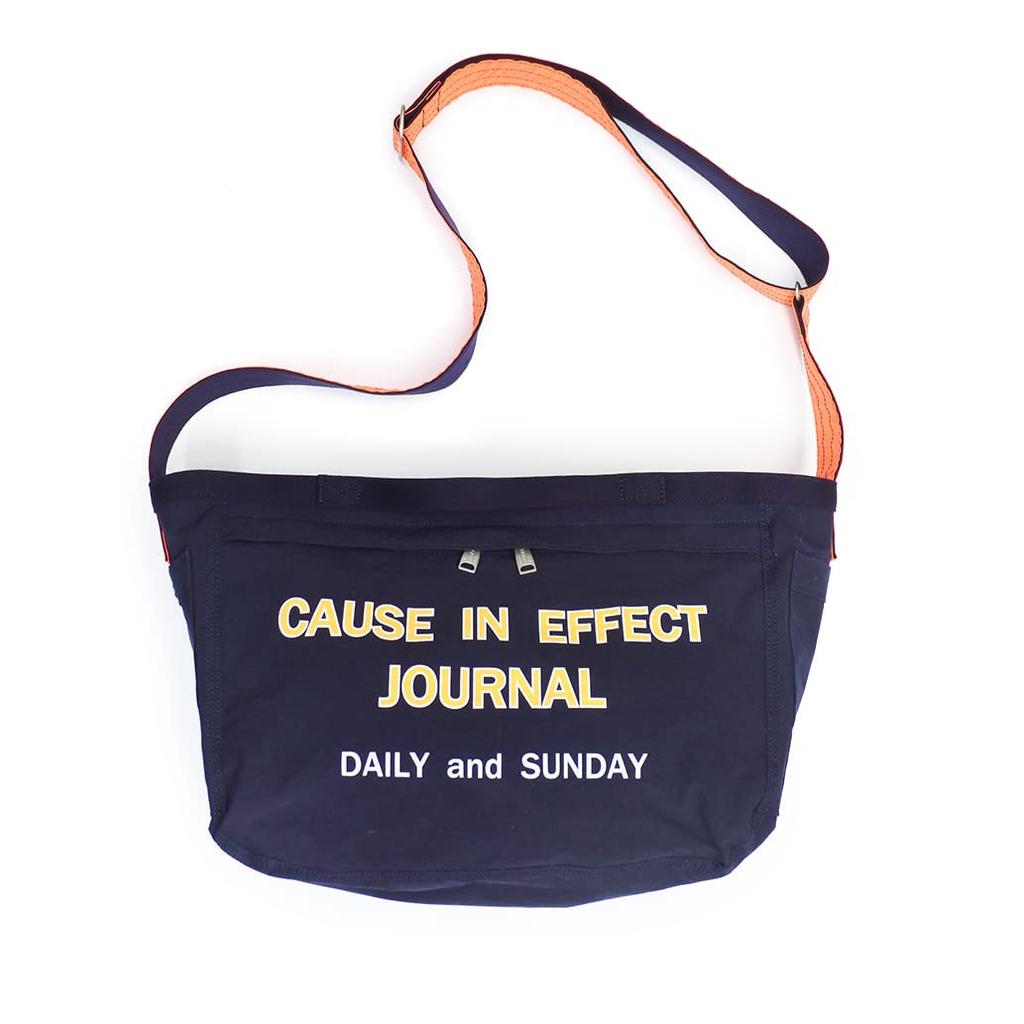 [CIE] Newspaper Bag - Large Sand, Made In Japan, Shoulder Bag, Newspaper Bag, Newspaper Bag, KONBU-N, Men's and Women's