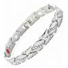 Retro Zirkon Magnetischer Edelstahl Armband für Männer Frauen Blatt Magnet Mode Exquisiter Schmuck Geschenke Zubehör