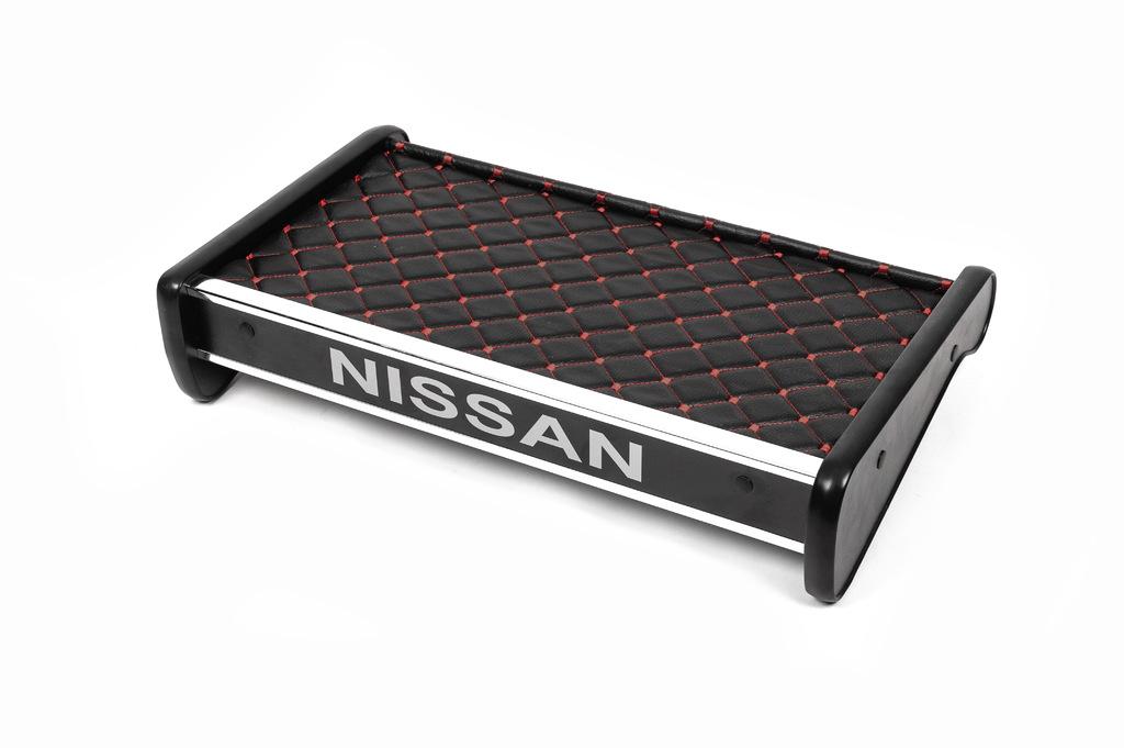 

Полиця на панель (2001-2010, Чорна з червоною ниткою) для Nissan Primastar