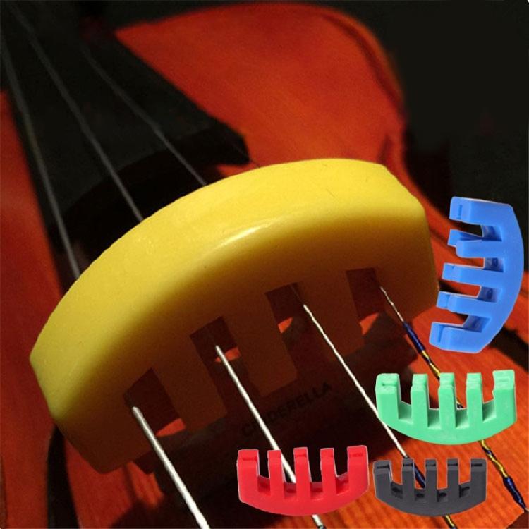 Rubber Violins Mute Silencers Claw Style Practice Silencers Volumes Control Part