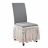 Stretchable Elastic Chair Cover Thickened Full Wrap Stool Cover Chair Cover with Skirt  Home Use