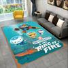 The Octonauts Barnacles Cute Cartoon Carpet Rug for Bedroom Living Room Home Sofa Decoration,Children Game Large Decor Floor Mat