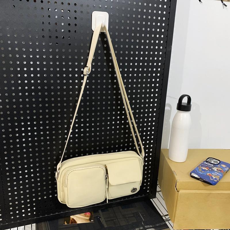 Lulu casualowa przenośna prosta nylonowa torba wysoki zmysł wszechstronna moda torba na telefon komórkowy nowa damska listonoszka