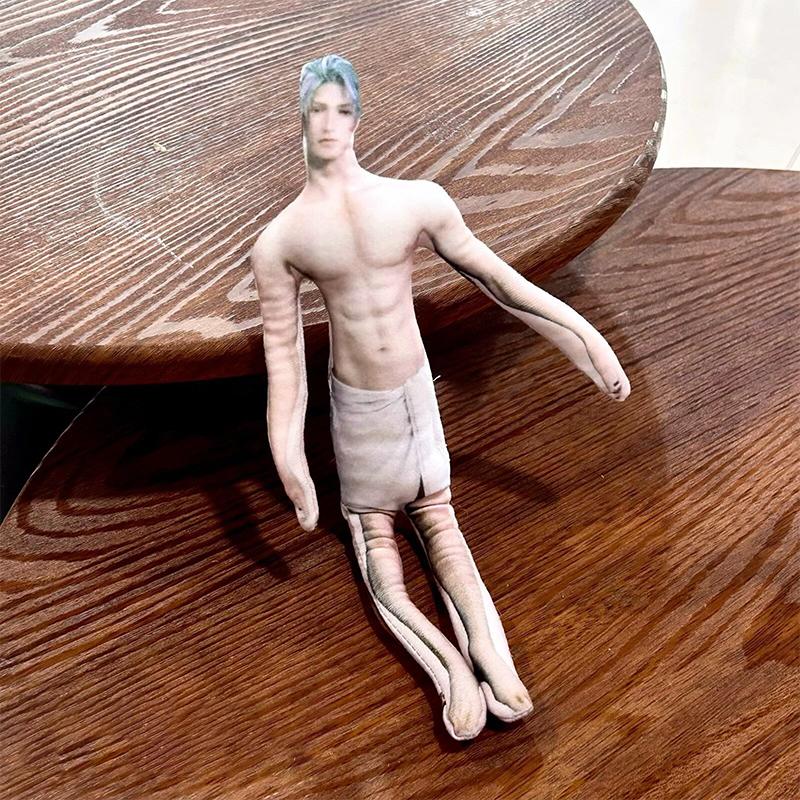 Love And Deepspace Cosplay Doll Xavier Zayne Rafayel Sylus Cosplay Plush Cotton Doll Slender Twistable Shape Stuffed Doll Toy