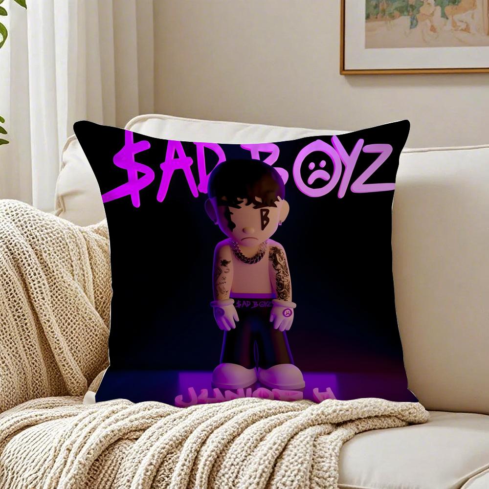 Regional Mexican Singer Sad Boy JJunior H Cushion Cover Pillowcase Antidustmite living Room Sofa Decor Cushion Room