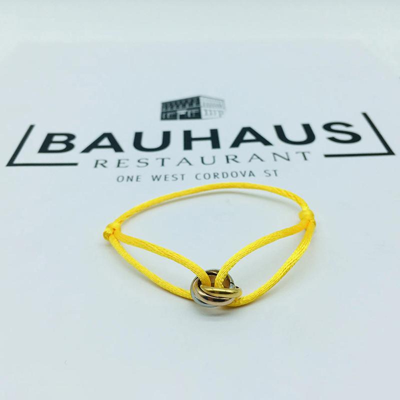Simple Retro Lucky Woven Rope Bracelet For Women Men Temperament Trendy Luxury Circles Bangles Jewelry Accessories Gifts