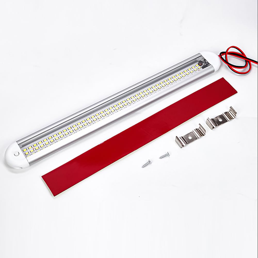 LED Room Lamp, Car Lighting, DC12V-85V, 120 LED Interior Light, 1,100 Lm, 8 W,