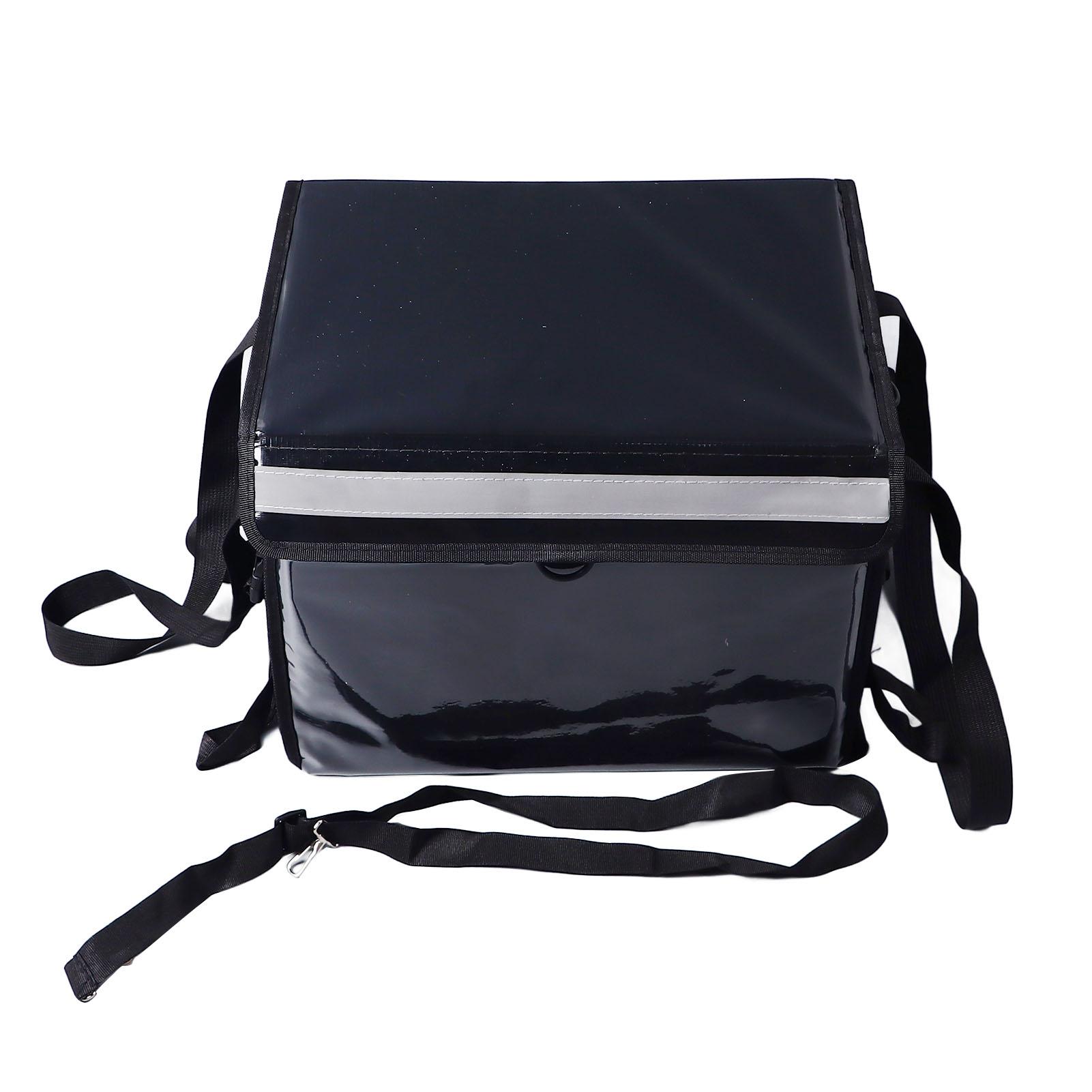 

Изолированная сумка для доставки еды 48 л Сумки для доставки пиццы для горячей и холодной еды Коммерческая сумка для кейтеринга Многоразовая сумка-термос