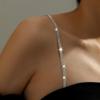 Adjustable Rhinestone Thin Bra Strap Butterfly Heart Crown Pendant Replacement Shoulder Strap Women Wedding Party Dress Accessory