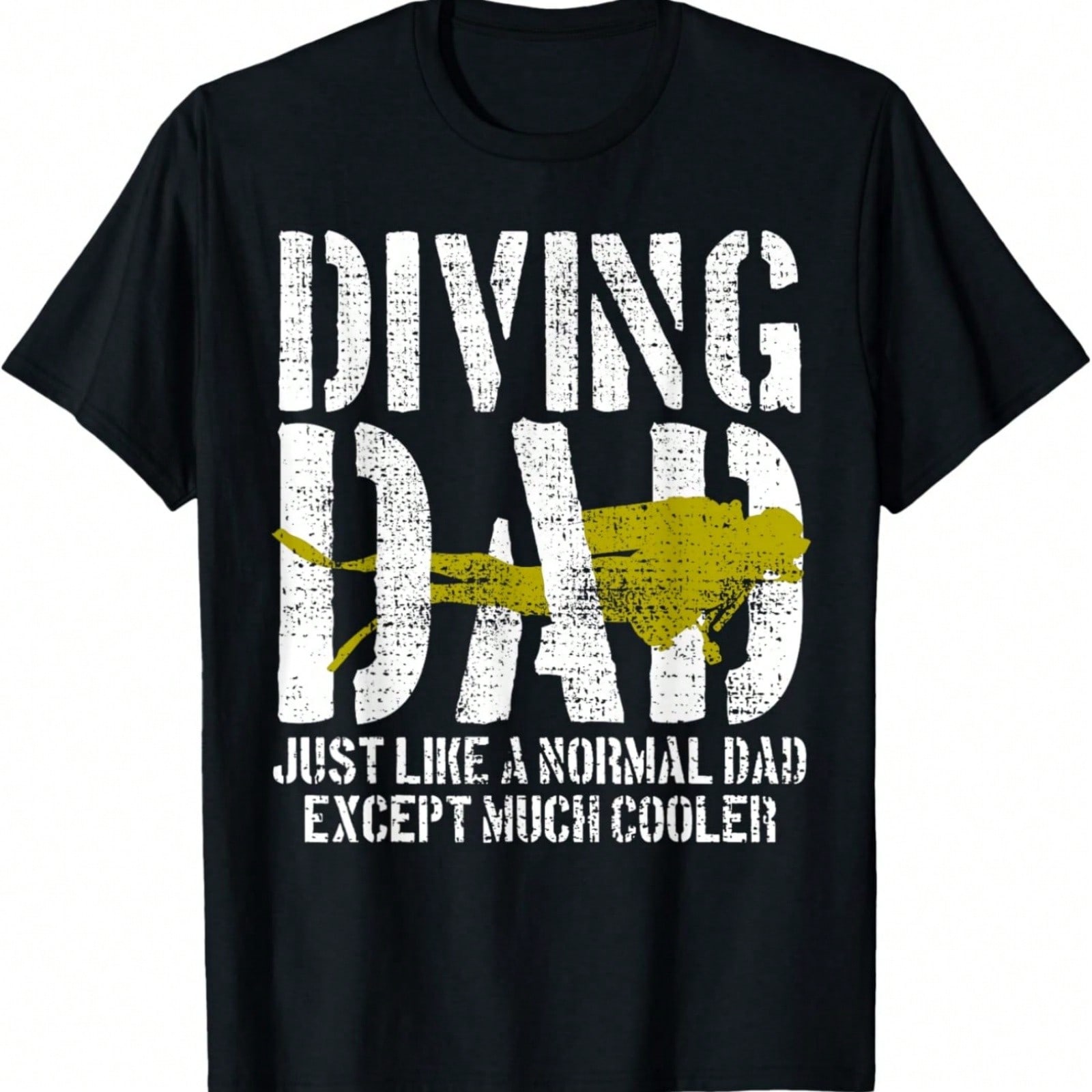 Diver Diving Deep Swim Underwater T-Shirt S разноцветный