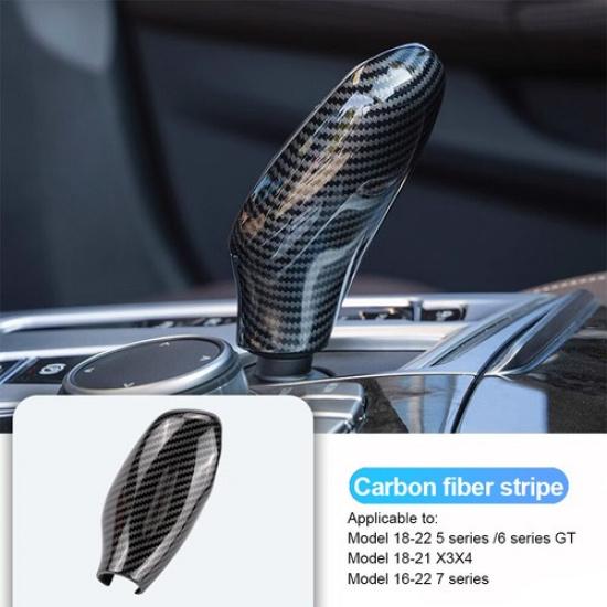 Car Gear Shift Knob Cover Trim Styling Accessories For BMW 7 Series 6GT 16-22 X3