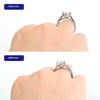 8 Sizes Silicone Ring Size Adjuster Resizer Anti-Loss Proof Invisible Ring Holder Retainer Shrinker For Rings Jewelry Tools