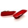 For TOYOTA COROLLA 2011-2013 LEXUS CT200H Car Rear Bumper Lamps Rear Reflector Lights DRL Brake Stop Lamp Accessories 2pcs