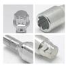 Lightweight Wheel Lug Bolts Locking Nuts M14x1.5 Ensuring Optimally Vehicle Handling And Safety For Extended Durability