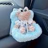 Doll Car Seat with Air Vent Clip Desktop Doll Safety Seat Charming Car Ornament for Doll Collectors And Fans