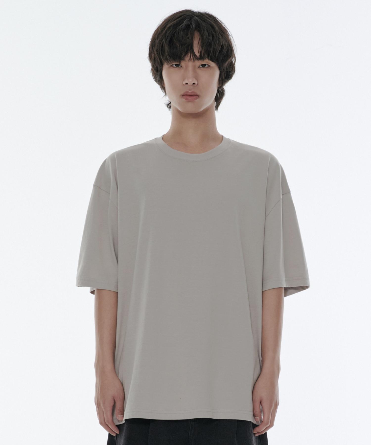 Musinsa Standard [Cooltandard] Oversized Crew Neck T-Shirt [Mushroom] Mushroom/2Xl