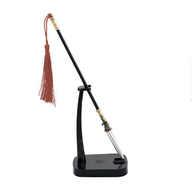 [Nekokamiyama] Romance of the Three Kingdoms: Wen Chou Spear, 22cm Long / Miniature Figure, Collector's Item, Decorative Item