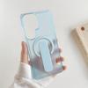 Slim PC Clear Matte Card Slot Shockproof Case for Samsung Galaxy S26 S25 S24 Plus Ultra Grip Holder For Magsafe Magnetic Cover