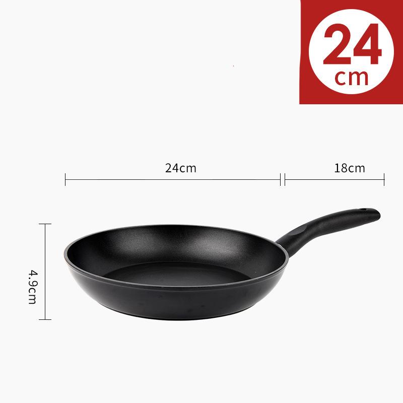 Antihaft-Bratpfanne, Wok-Pfanne, Steak-Pfanne, Pfannkuchen, gebraten, Induktionsherd, Gasherd, spezieller Kochtopf, Kochgeschirr, Antihaft-Pfanne
